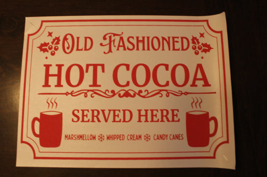 Old Fashioned Hot Cocoa T-Shirt