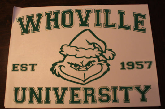 Whoville University T-Shirt