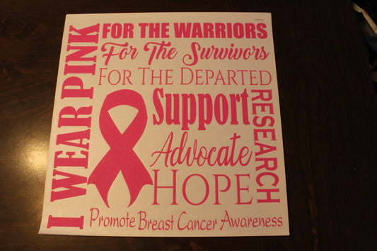 Breast Cancer Collage T-Shirt