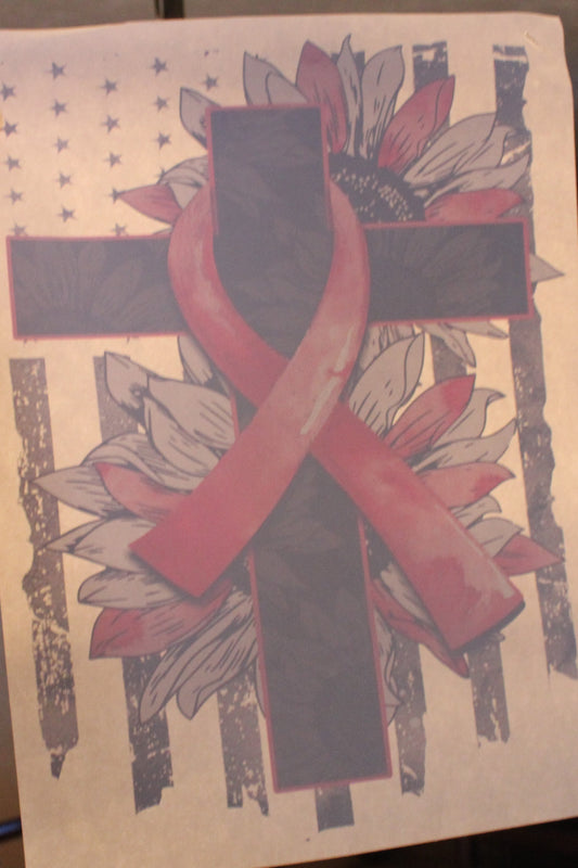 Breast Cancer Flag T-Shirt
