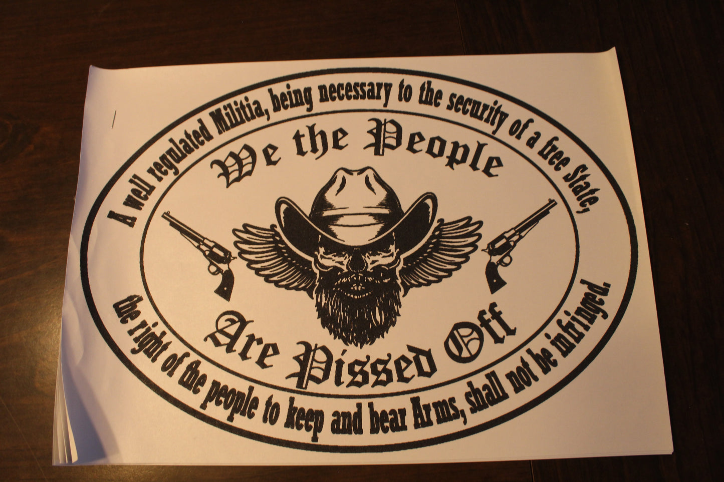 We The People Are Pissed Off T-Shirt