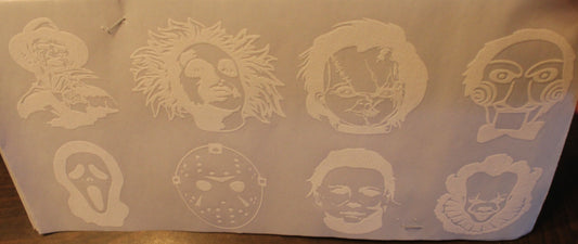 Horror Face Collage T-Shirt