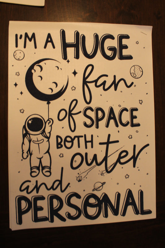 Huge Fan Of Space T-Shirt