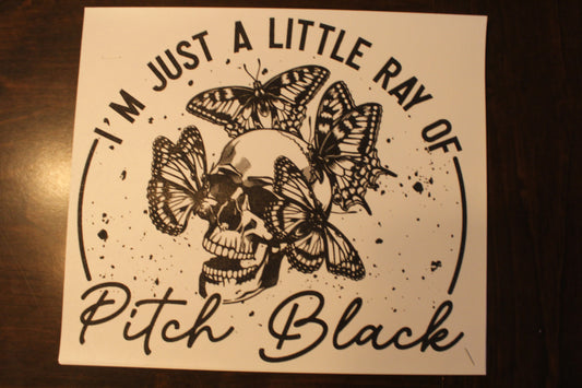 A Ray Of Pitch Black Adult T-Shirt