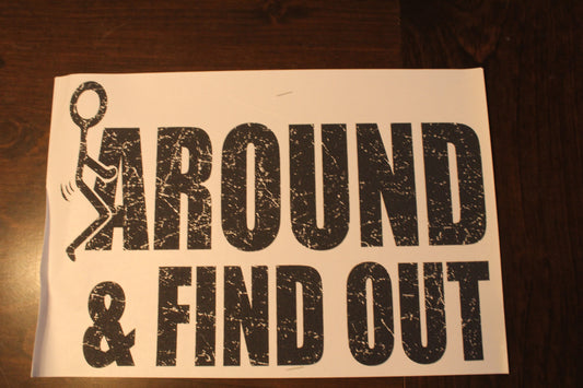 Fuck Around And Find Out T-Shirt