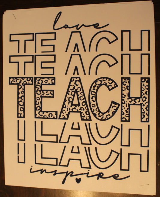 Love Teach Inspire T-Shirt