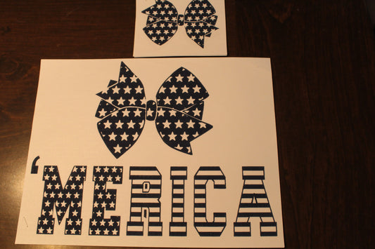 Merica With Bow T-Shirt