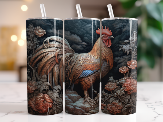 Rooster 20 Ounce Sublimation Tumbler