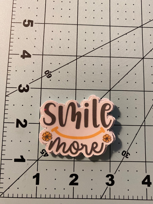 Smile More Sticker