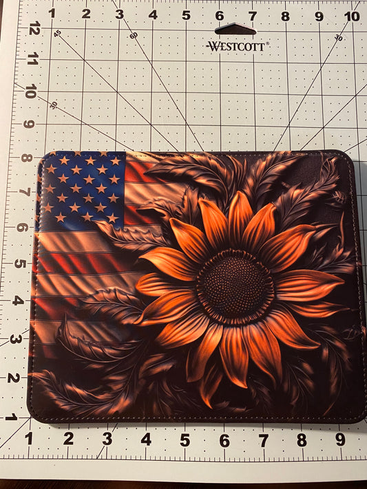 Sunflower Flag Mouse pad