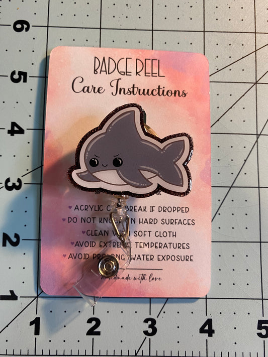 Shark  Badge Reel