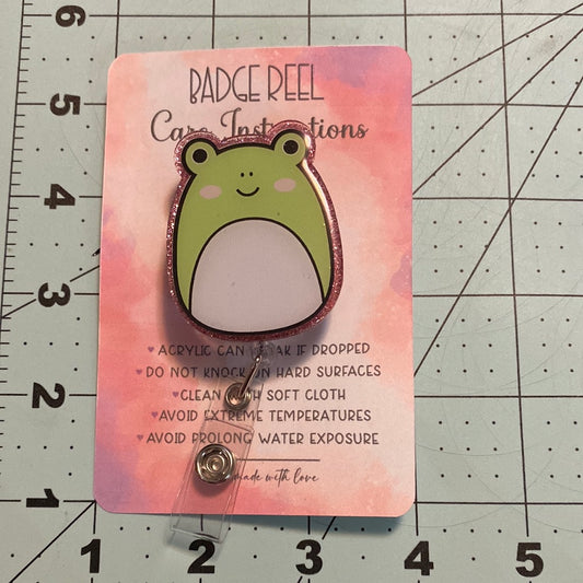 Frog Badge Reel