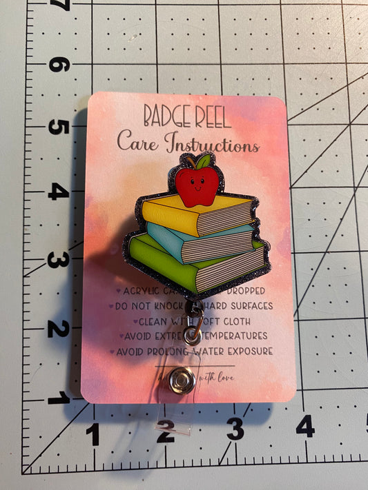 Books Badge Reel