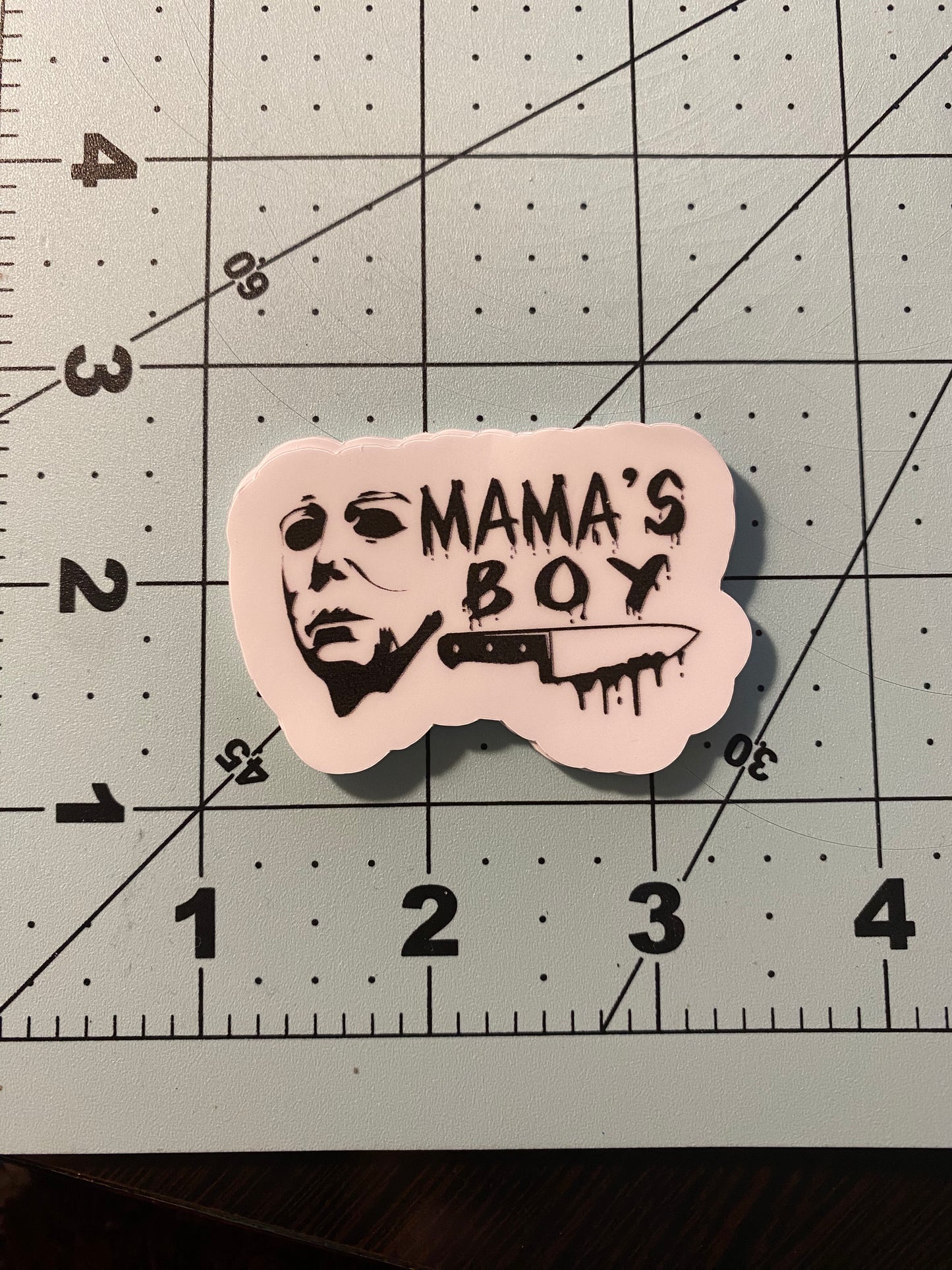 Mamas Boy Sticker