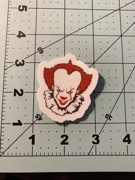 Clown sticker