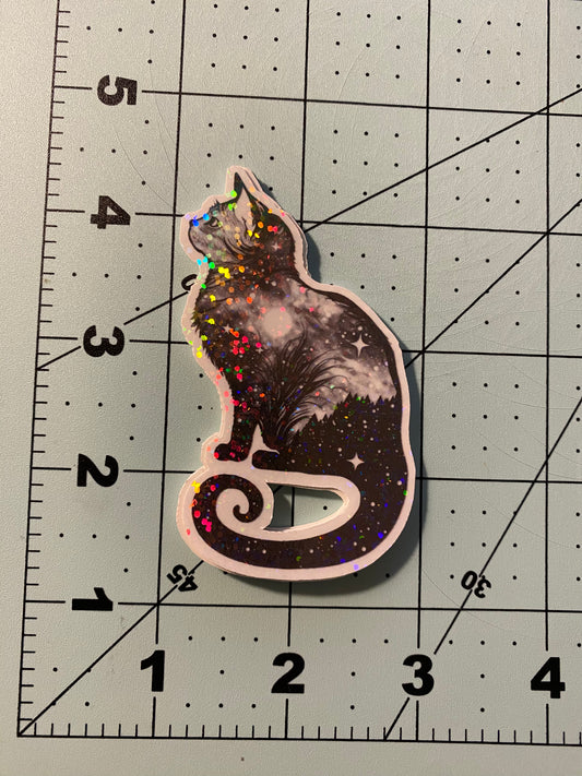 Celestial Cat Sticker