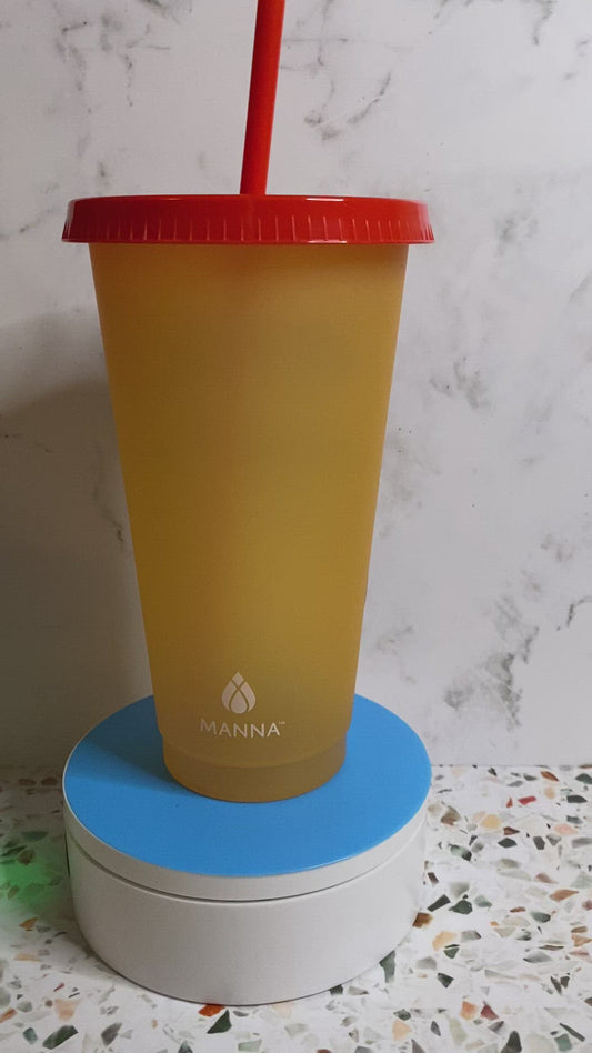 24 ounce color changing tumbler. Be the energy you want to attract
