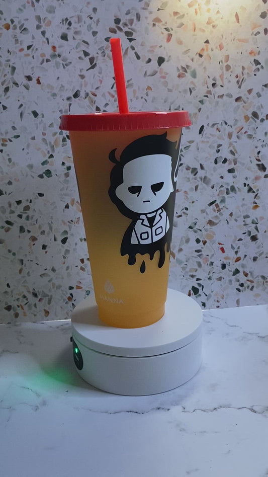 24 ounce horror character tumbler