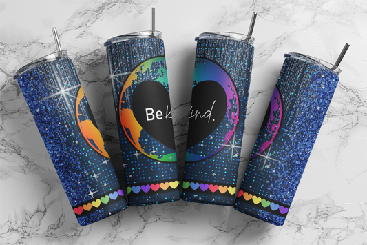 Be Kind 20 ounce Sublimation Tumbler