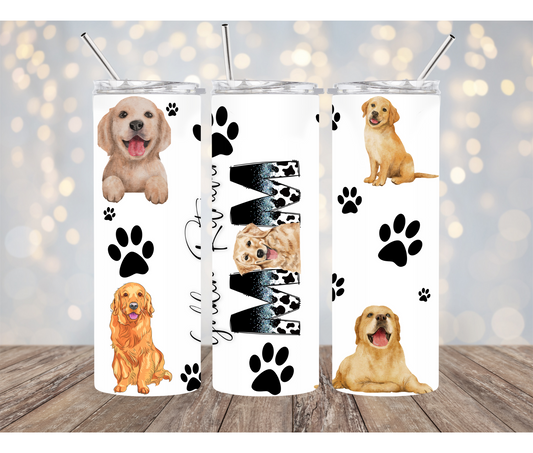 Golden Mom 20 Ounce Sublimation Tumbler