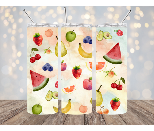 Fruity 20 Ounce Sublimation Tumbler