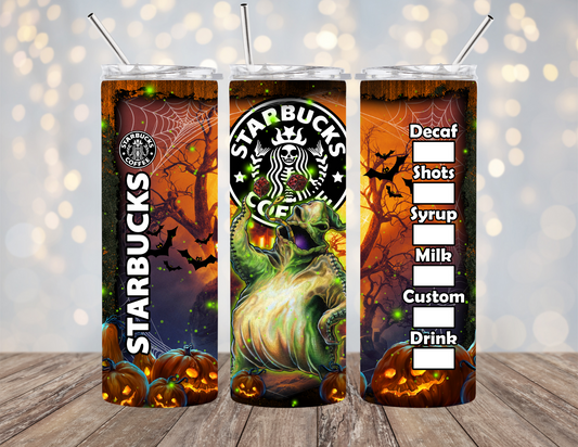 Oogie Starbucks 20 ounce Sublimation Tumbler