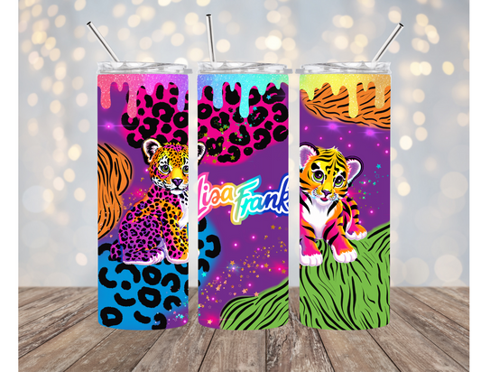 Lisa Frank 20 ounce Sublimation Tumbler