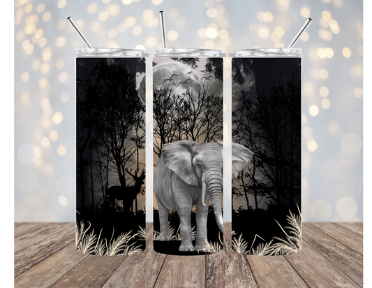 Elephant 20 Ounce Sublimation Tumbler