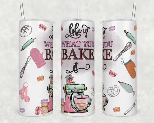 Bake It 20 Ounce Sublimation Tumbler