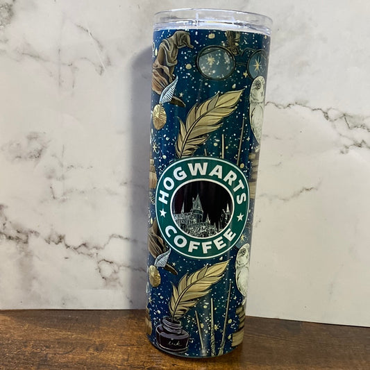 Hogwarts Coffee 20 ounce Sublimation Tumbler