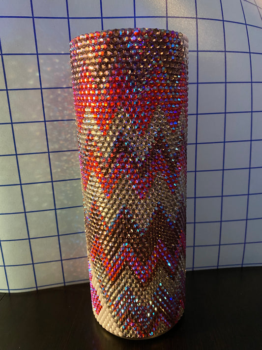 20 ounce Hearts Rhinestone Tumbler