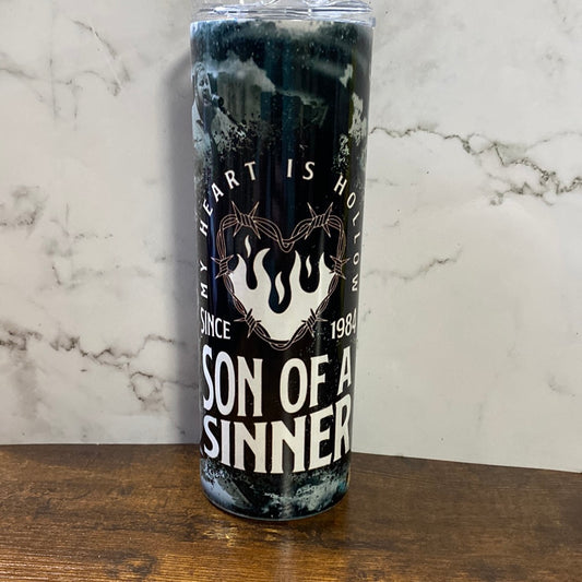 Son Of A Sinner 20 ounce Sublimation Tumbler