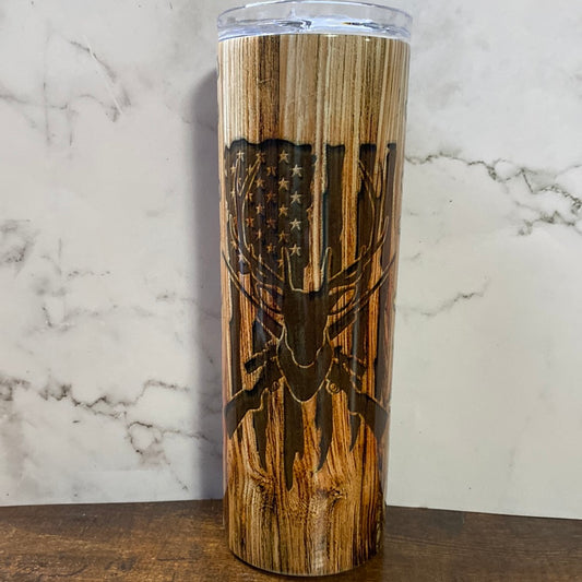 Hunting camo 20 ounce Sublimation Tumbler