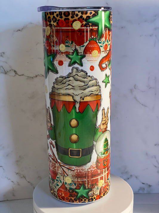 Christmas Coffee Tumbler