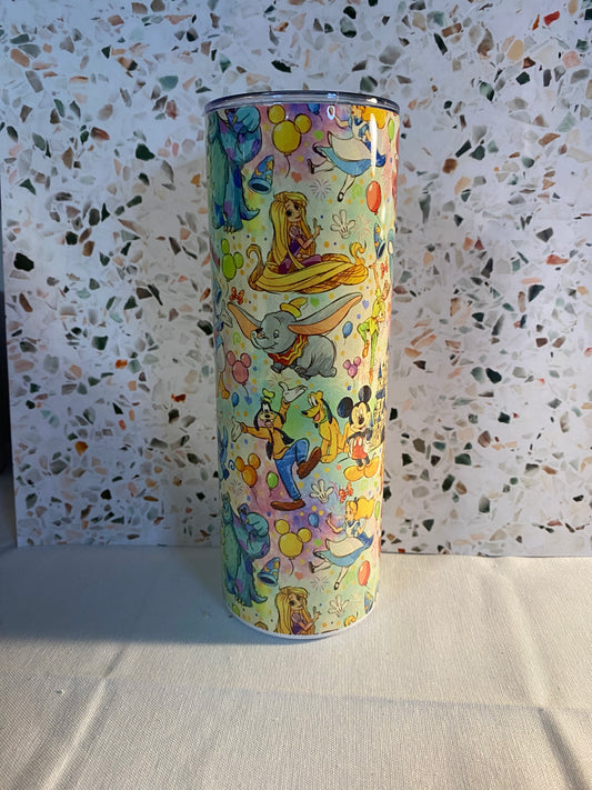 Character collage  20 Ounce Sublimation Tumbler