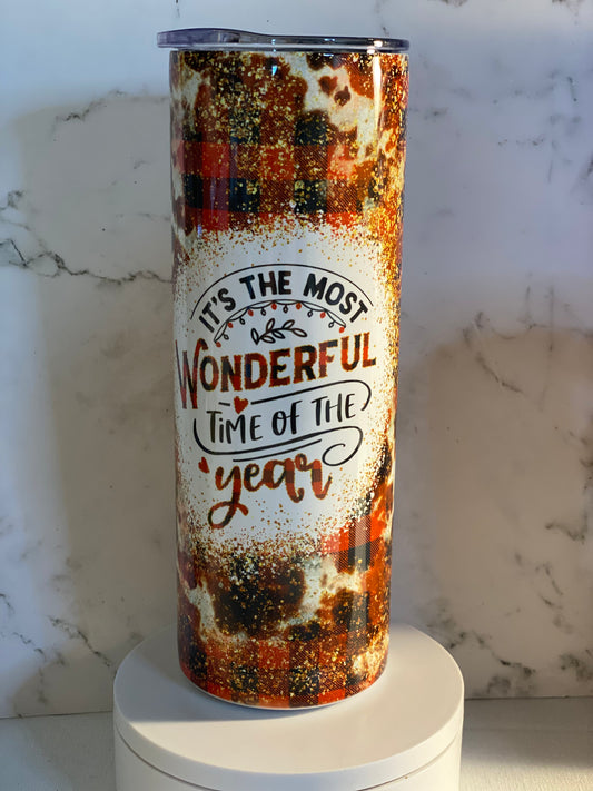 Most Wonderful Time Of The Year Tumbler