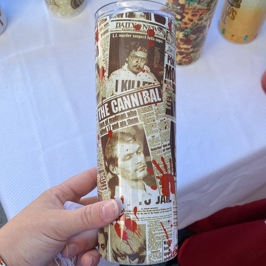 20 oz Serial Killer Sublimation Tumbler