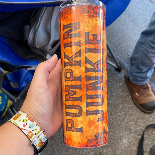 20 oz Pumpkin Junkie  Tumbler