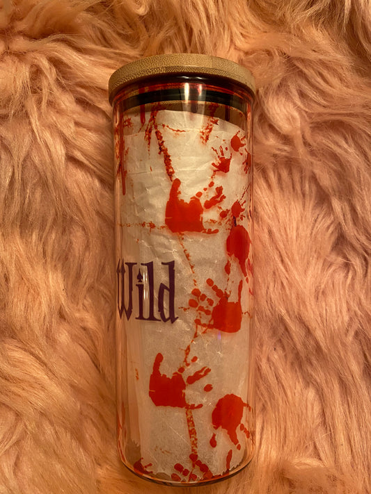 20 Ounce Witchy & Wild Glass Tumbler