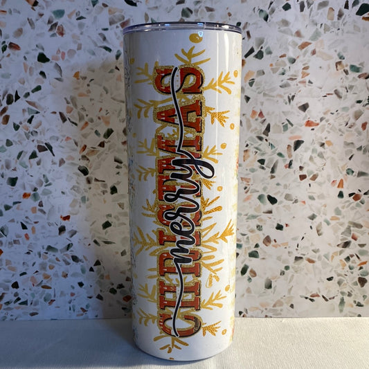 Merry Christmas 20 Ounce Sublimation  Tumbler