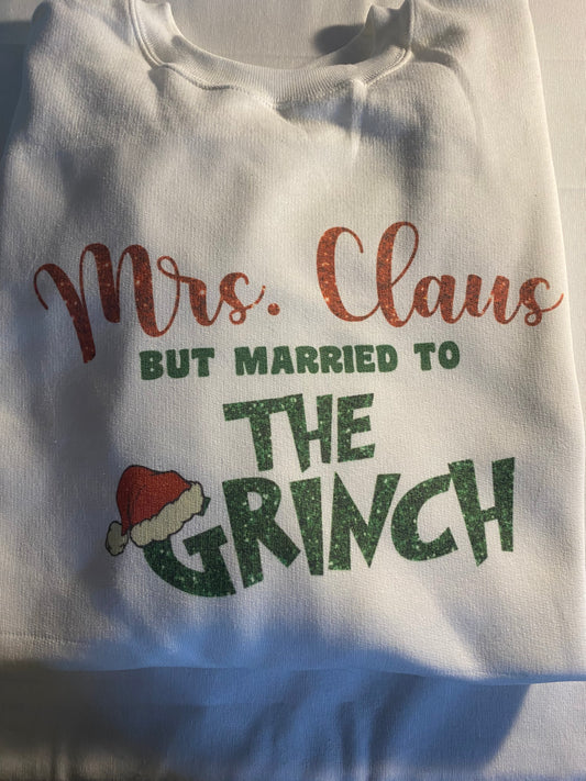 Mrs Claus crewneck