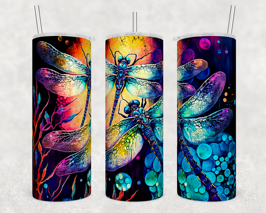 Dragonfly Ink 20 Ounce Sublimation Tumbler