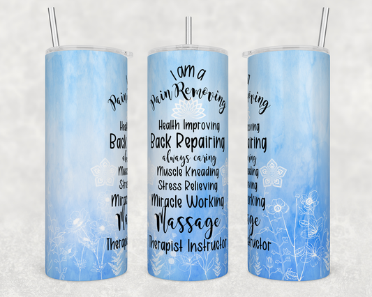 Massage 20 Ounce Sublimation Tumbler