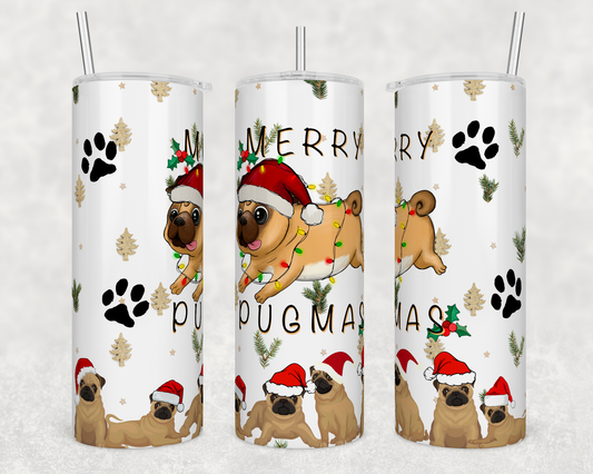 Pugmus 20 Ounce Sublimation Tumbler